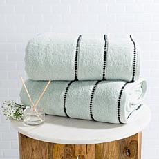 Hasting Home Bath Sheet Set - 2 Piece