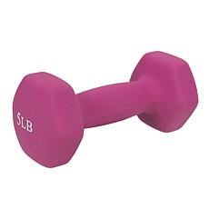 Health & Fitness 5lb Neoprene Dumbbells