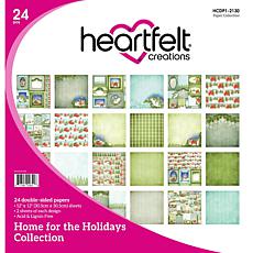 Heartfelt Creations Home for the Holidays Paper Collection