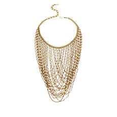 Heidi Daus "Decadent Drape" 14" Multi-Row Beaded Necklace