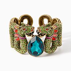 Heidi Daus Land & Sea Dragon Cuff Bracelet