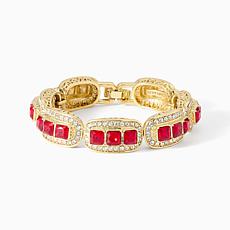 Heidi Daus Posh Classic Station Link Bracelet