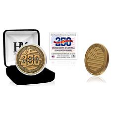 Highland Mint 39mm Bronze 250th Anniversary Commemorative Coin
