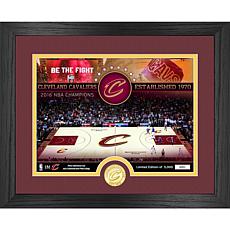 Highland Mint Limited Edition NBA Cleveland Cavaliers Court Photo M...