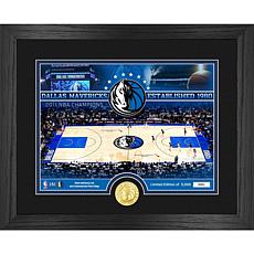 Highland Mint Limited Edition NBA Dallas Maverick Court Photo Mint 