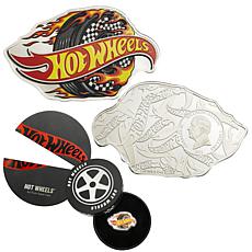 Hot Wheels Burning Tire 1oz Silver Coin