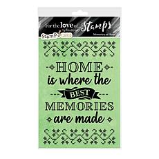 Hunkydory Crafts For the Love of Stamps - Memories at Home A6 Set