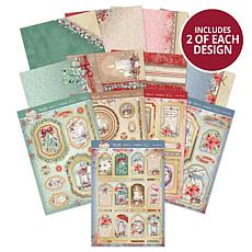 Hunkydory Crafts Forever Florals - Deck The Halls Topper 2 x Topper 