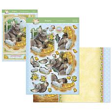 Hunkydory Crafts Hello Spring Deco-Large Set Family Time