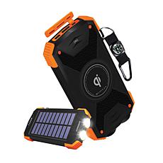 HyperGear 14659 Solar 10,000 mAh Wireless Power Bank