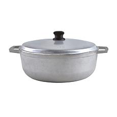 IMUSA 11.6-Quart Cast Aluminum Caldero - Silver