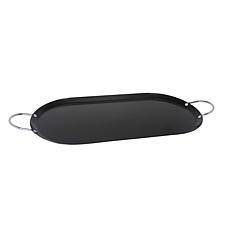 IMUSA 17" Carbon Steel Oval Shaped Comal/Griddle