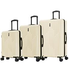 InUSA DRIP 3-Piece Hardside Spinner Luggage Set