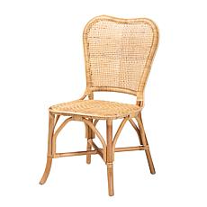 Irene Boho Rattan Dining Chair 20.9"W x 23.6"D x 37.4"H