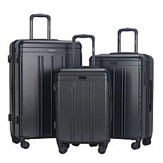 Izod Zoe 3-Piece Hard Shell Spinner Luggage Set
