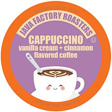 Java Factory Cappuccino Flavored Coffee K-Cups 40-Count