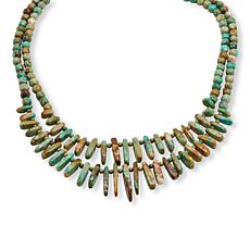 Jay King 2-Strand Sacred Cloud Mountain Turquoise 18" Necklace