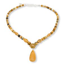 Jay King Australian Dendritic Opal Sterling Silver 18" Necklace