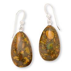 Jay King Congolese Flower Calcite Sterling Silver Drop Earrings