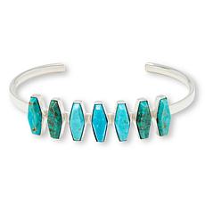 Jay King Gallery Collection 7-Stone Sonoran Turquoise Cuff Bracelet