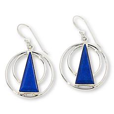 Jay King Gallery Collection Sterling Silver Lapis Earrings