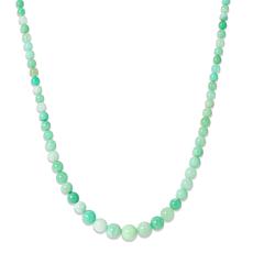 Jay King Green Opal Beaded Necklace