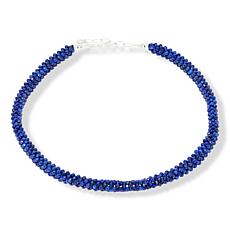 Jay King Lapis Woven Sterling Silver Necklace