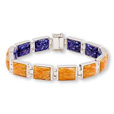 Jay King Reversible Spiny Oyster Shell Magnetic Link Bracelet