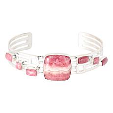 Jay King Rhodochrosite Cuff Sterling Silver