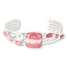 Jay King Rhodochrosite Cuff Sterling Silver