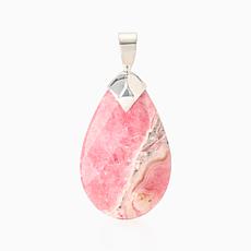 Jay King Rhodochrosite Sterling Silver Pendant