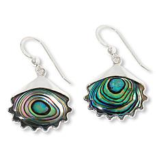 Jay King Sterling Silver Abalone Shell Drop Earrings