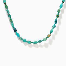 Jay King Sterling Silver Azure Peaks Turquoise 36" Necklace