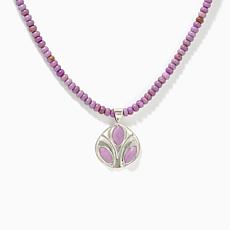 Jay King Sterling Silver Phosphosiderite Necklace with Pendant