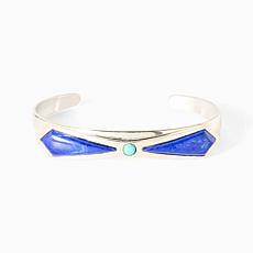 Jay King Turq Campitos Lapis Sterling Silver Cuff