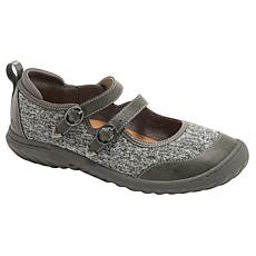 JBU Nina Faux Leather and Tweed Mary Jane Shoe