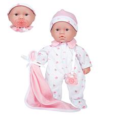 JC Toys La Baby 11" Caucasian Soft Body Baby Doll