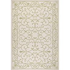 JONATHAN Y Charleston Vintage Filigree Indoor/Outdoor 5' x 8' Rug