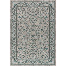 JONATHAN Y Charleston Vintage Filigree Indoor/Outdoor 8' x 10' Rug
