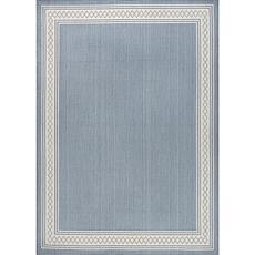 JONATHAN Y Lucia Classic Diamond Border Indoor/Outdoor 5' x 8' Rug
