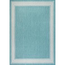JONATHAN Y Lucia Classic Diamond Border Indoor/Outdoor 5' x 8' Rug