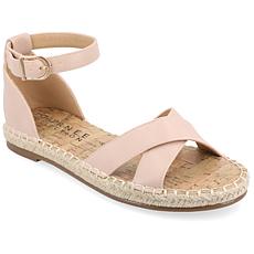 Journee Collection Womens Wide Width Trayle Sandal Wedge