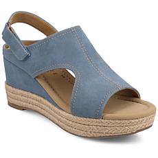 Journee Women's Rayleigh Espadrille Wedge Sandals