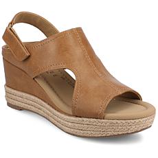 Journee Women's Rayleigh Espadrille Wedge Sandals