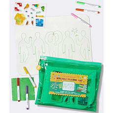Journey of Something Wipeable Silicone Mat Friends Reusable Kit