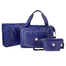 Joy CleanBoss Expandable Pop Tote with Belt Bag & New Cooler Bag