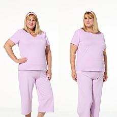 Joy Collection Cool & Clean Two Performance Tees w/Headband