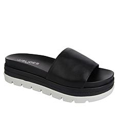 J/Slides NYC Brit Slip-On Platform Sandal