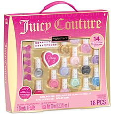Juicy Couture Nail Polish Set Chic Design 90s Tracksuit Shades