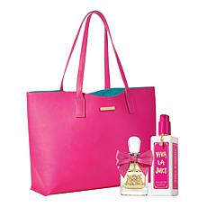 Juicy Couture Viva La Juicy EDP, Lotion and Pink Tote Bag 3-piece Set